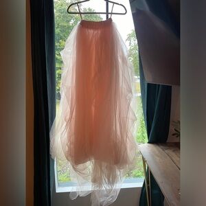 Blush Twill Skirt